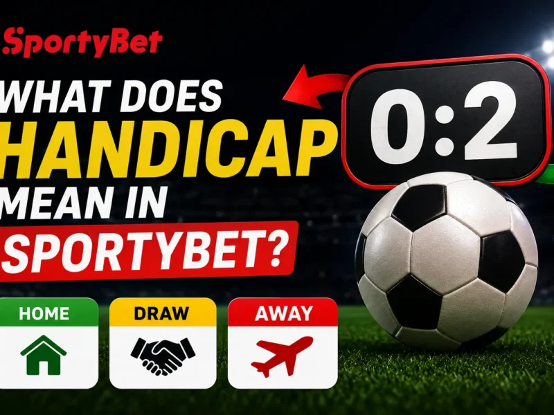 handicap sportybet mean